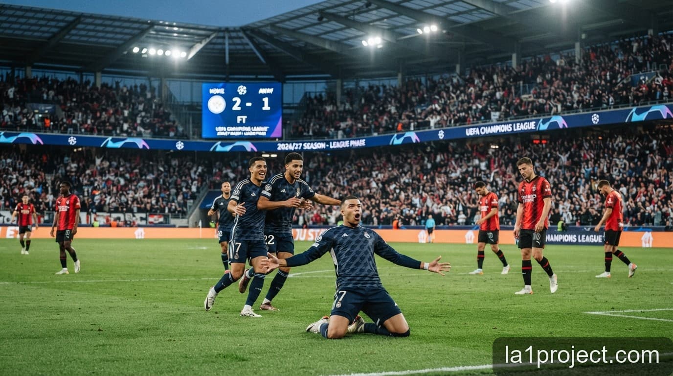 Bảng xếp hạng Champions League 2026/27: Những cái tên gây bất ngờ sau lượt trận đầu tiên