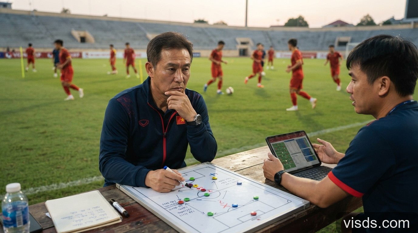 Chấn thương của Hoàng Đức: Thách thức lớn cho HLV Kim Sang-sik tại FIFA ASEAN Cup 2026 - 2